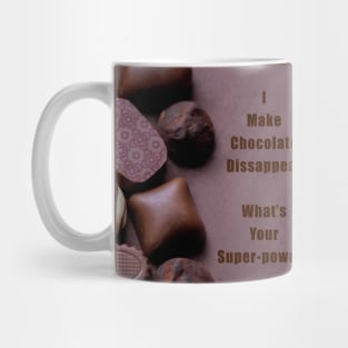 Chocolate and humorous quote Mug